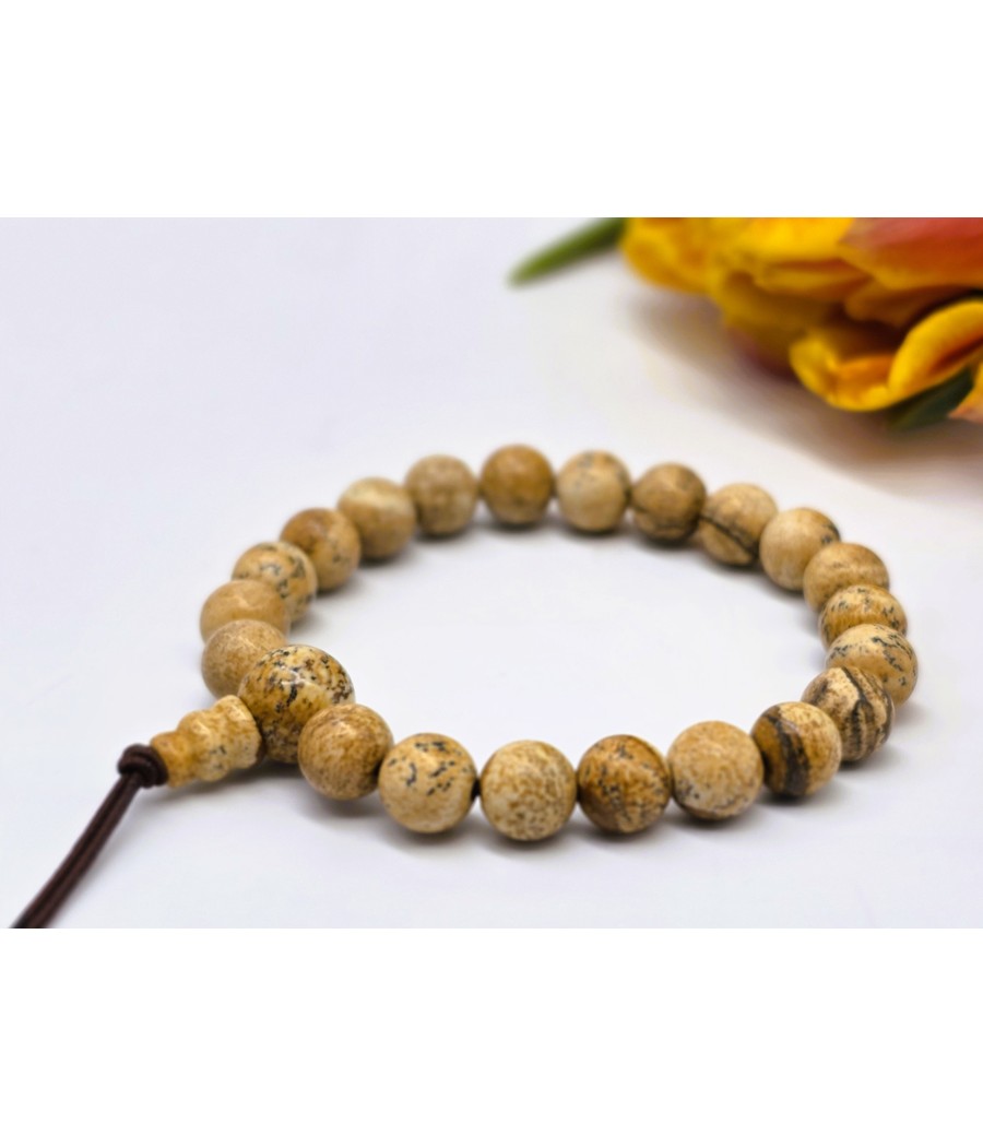 Jaspis obrázkový - Budha