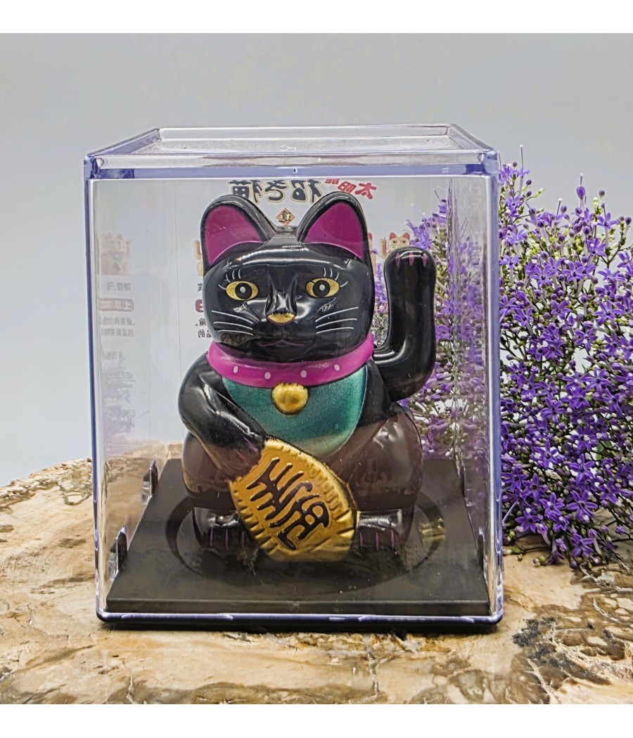 Maneki Neko - čierna s...