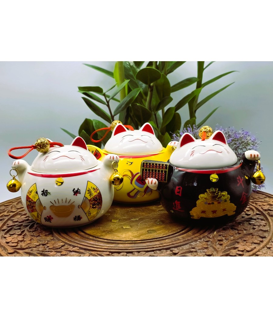 Maneki Neko - nádoba na čaj