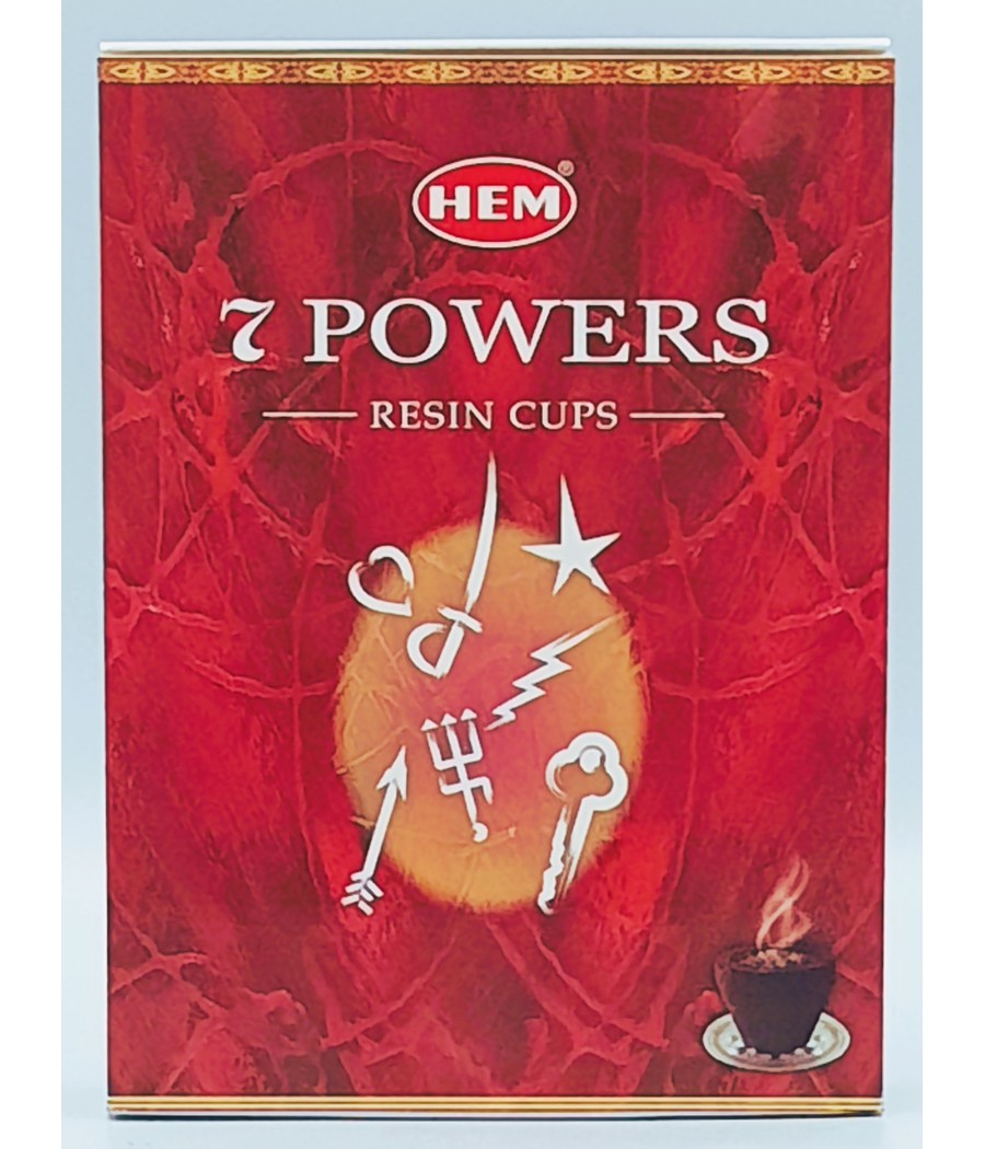 7 POWERS - resin cups